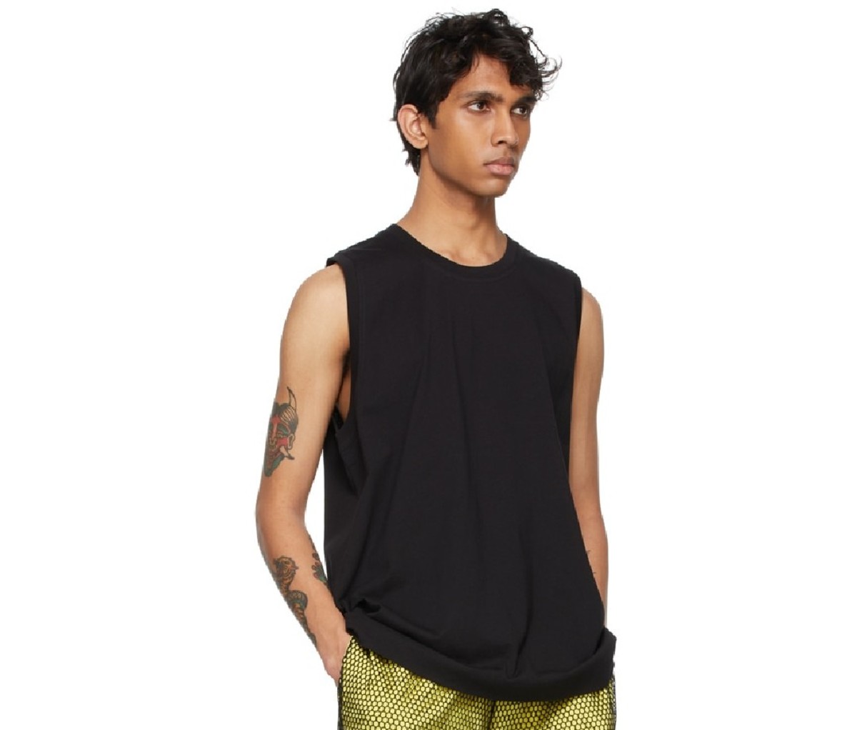 Dries Van Noten Jersey Tank Top